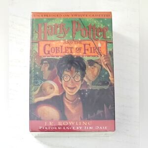 Harry Potter And The Goblet Of Fire‎ Unabridged (12 Cassette Tape Set, 2000)